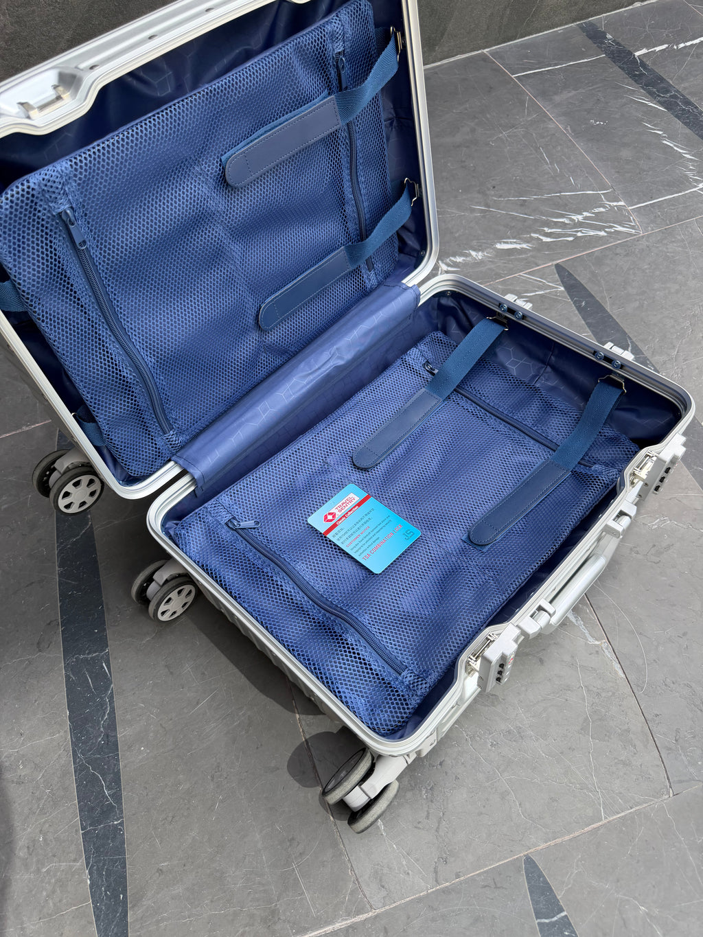 Riviera Aluminium Carry-On Suitcase 20”