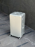 Riviera Aluminium Check In Suitcase Trunk