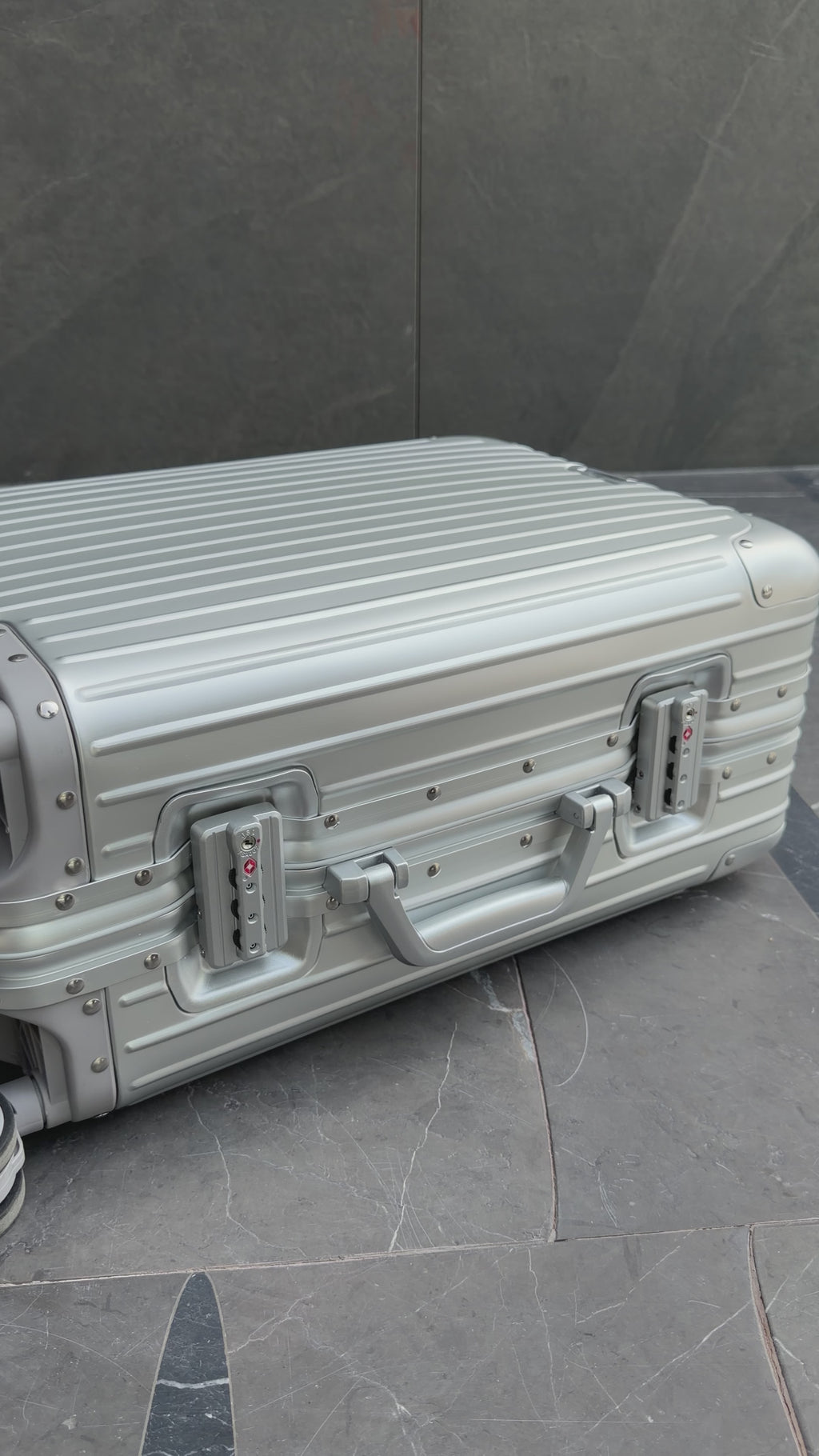 Riviera Aluminium Carry-On Suitcase 20”