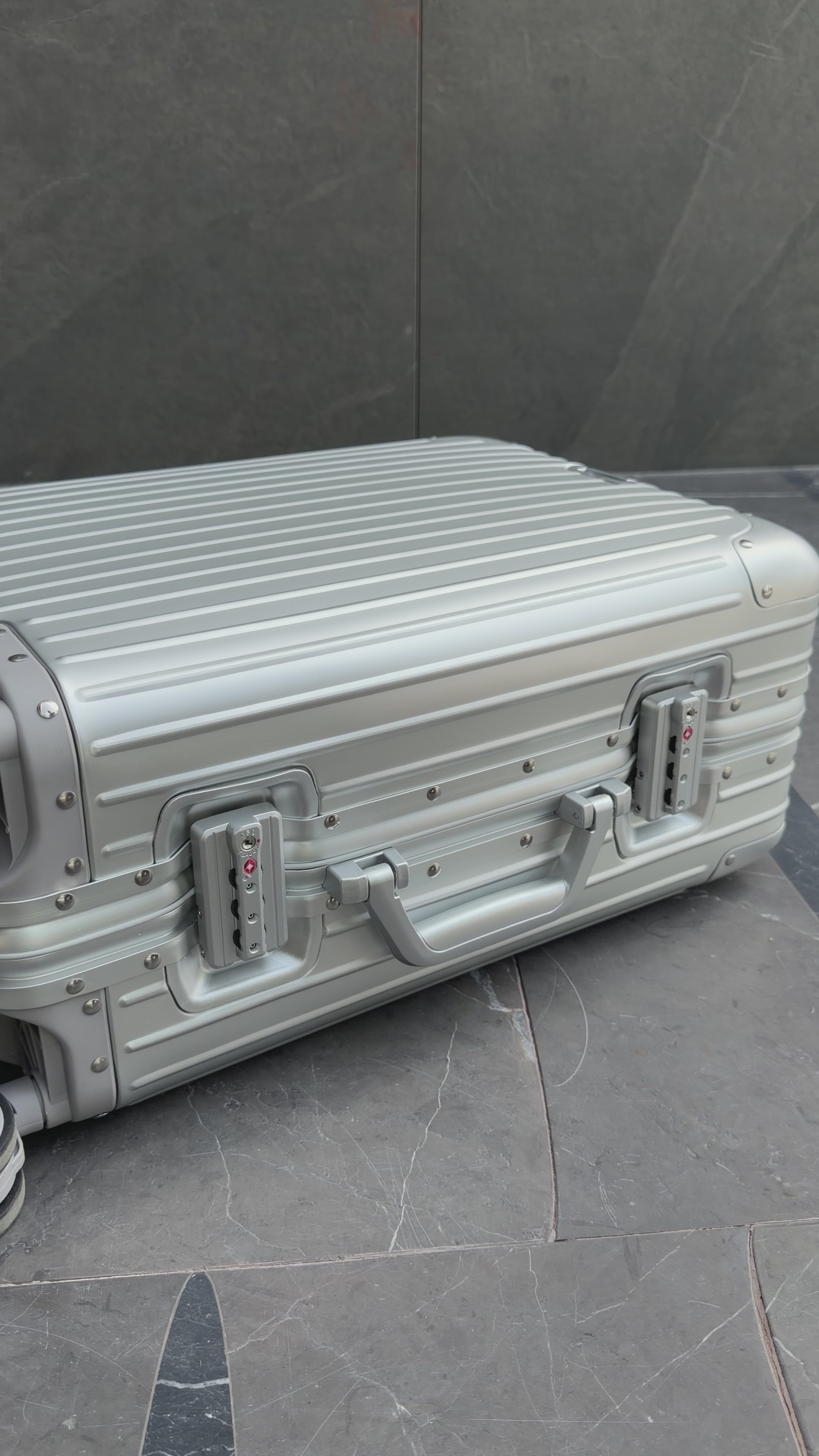 Riviera Aluminium Carry-On Suitcase 20”